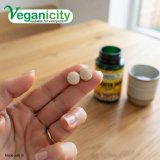 Veganicity Chelated Iron 24mg 90 Tablets - Vegan Iron supplement - Made in the UK