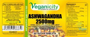 Ashwagandha (KSM-66) 2500mg