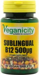 B12 500µg Sublingual