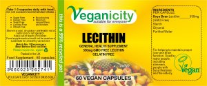 Lecithin 550mg