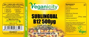 B12 500µg Sublingual