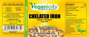 Chelated Iron 24mg