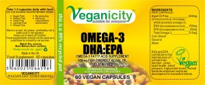 Omega-3 DHA:EPA 500mg
